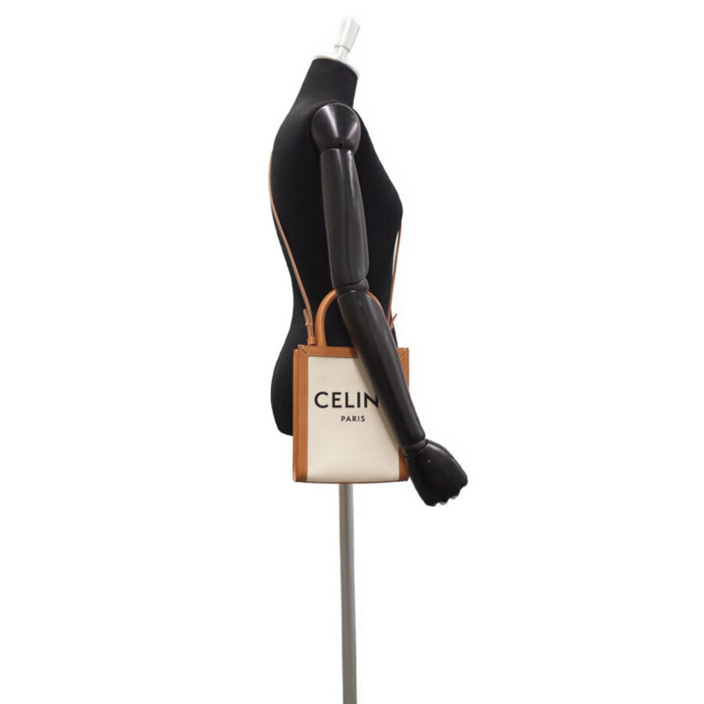 Celine Cabas Bag Vertical Leather Shoulder - Picture 9 of 9